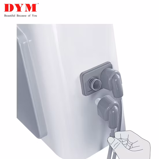 El control auxiliar se puede girar para un equipo dental conveniente